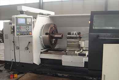Drill collar thread lathe